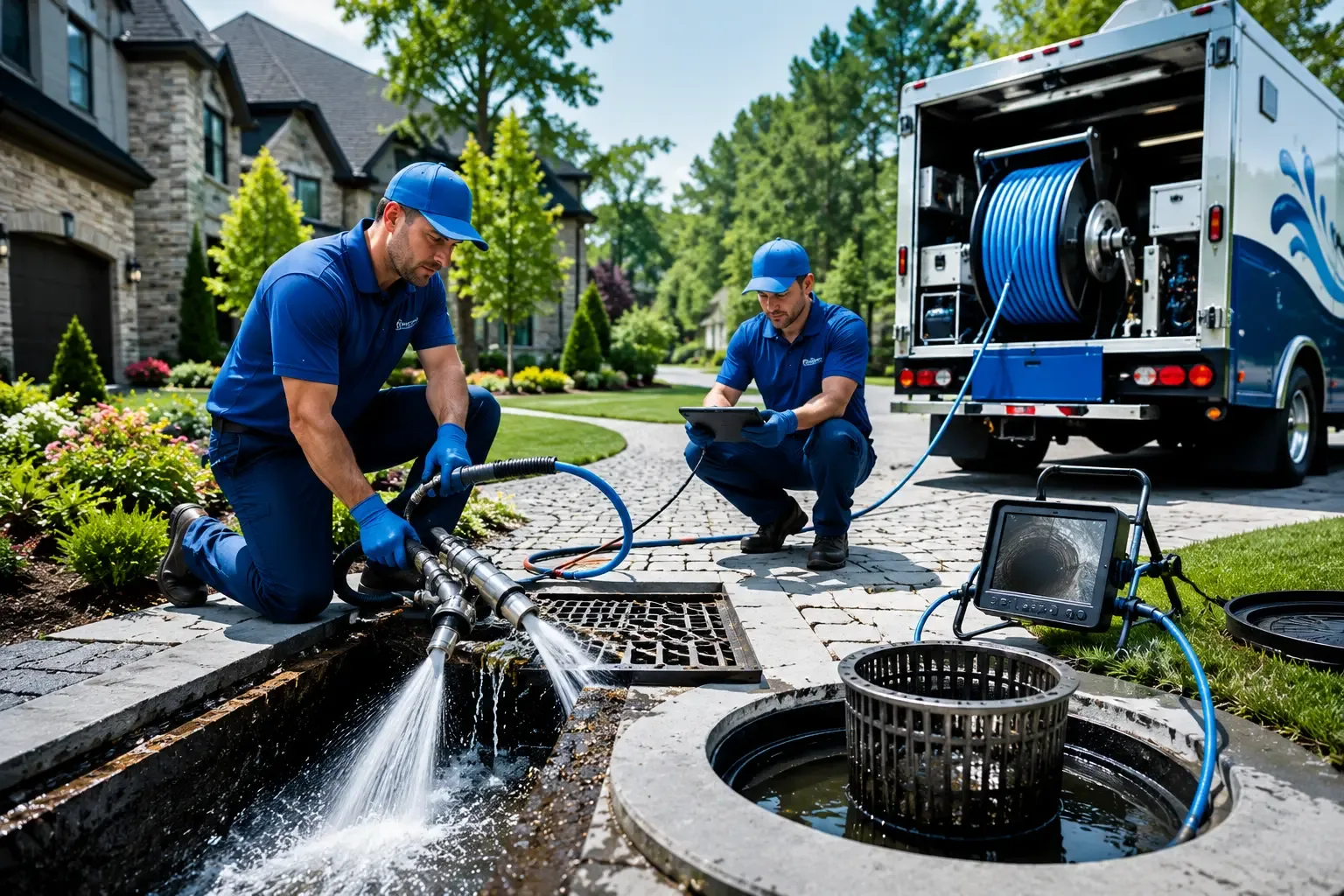 Local outdoor drain cleaning professionals in Wallingford, KY