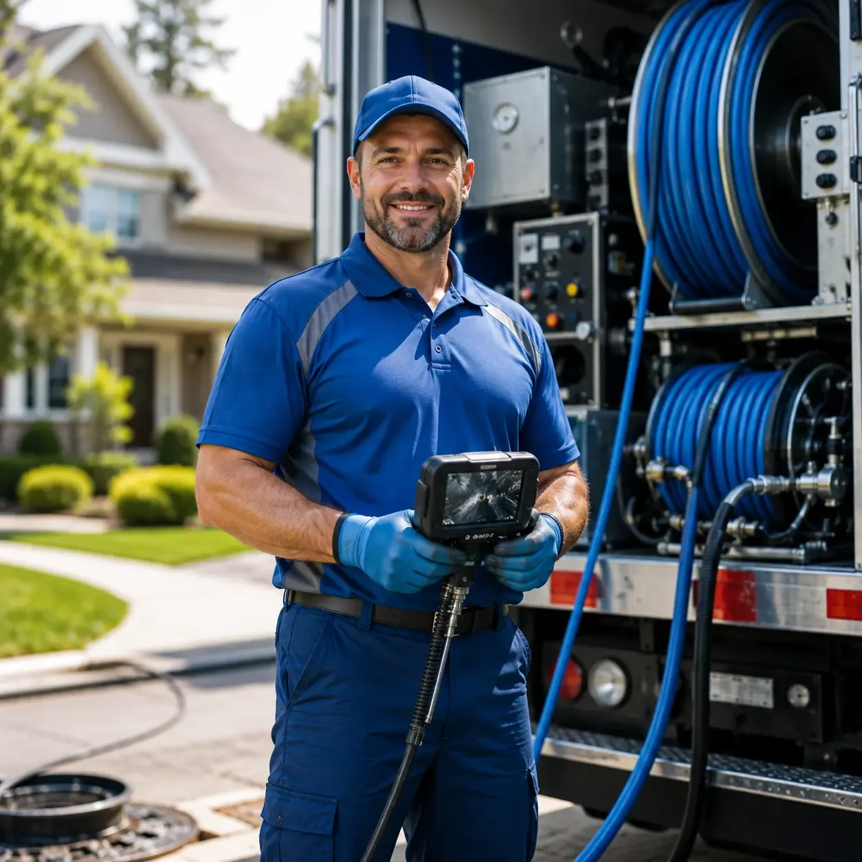 Local outdoor drain cleaning specialists in Wallingford, KY